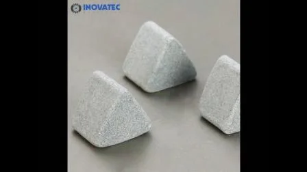 Abrasive Deburring Tumbling Grinding Angle Cut Triangle Ceramic Media Chips