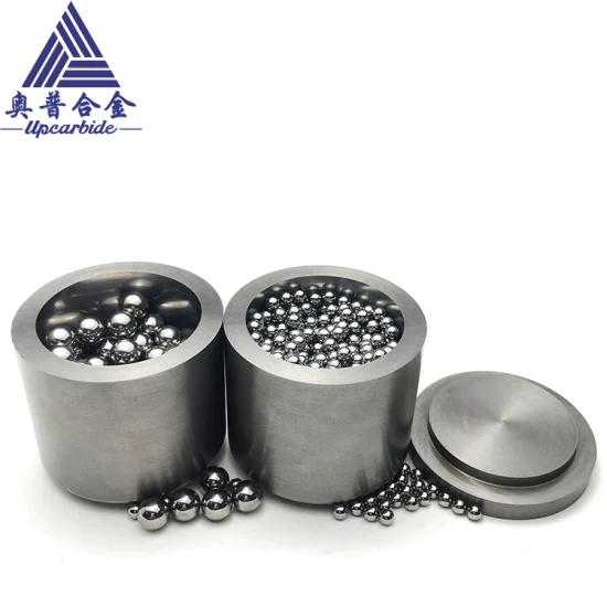 Match 5mm and 10mm Diameter Carbide Ball 50ml Tungsten Carbide Mill Jar