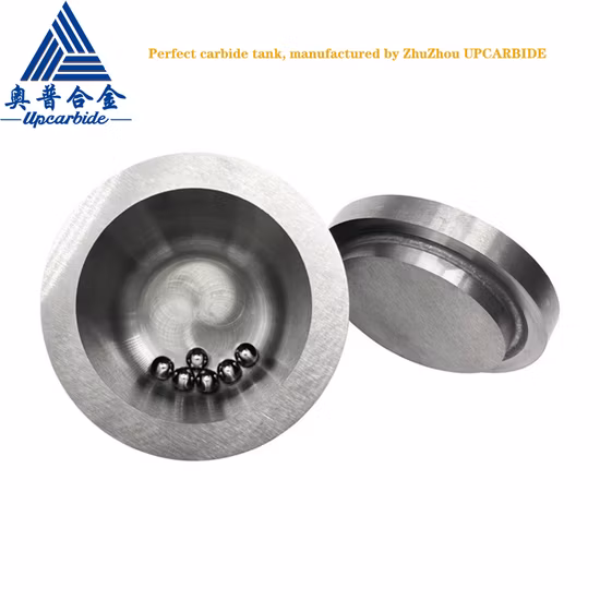 Match 5mm and 10mm Diameter Carbide Ball 50ml Tungsten Carbide Mill Jar