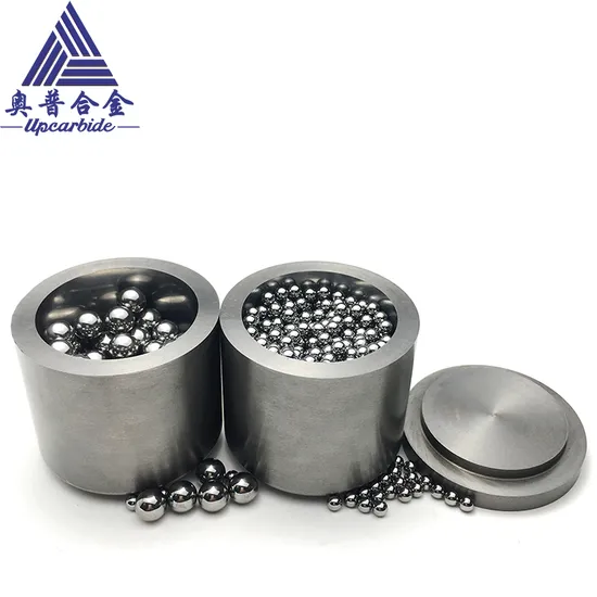 Tungsten Carbide Grinding Jar Ball Mill Jar for Planetary Ball Mills Carbide Grinding Bowl Jar
