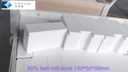 Ceramic Tray Girth Gear Ball Mill Cream Jar Alumina Ceramic Tiles Jar