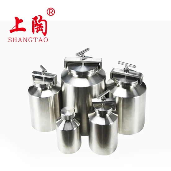 Polished Stainless Steel Grade 304 Grinding Jars for Planetary Ball Mills