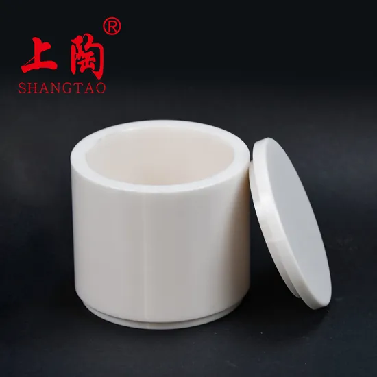 High Purity Cylindrical Zirconia Ceramic Mill Grinding Jar