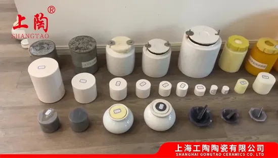 High Hardness Zro2 Yittria Stabilized Zirconia Ball Mill Jar