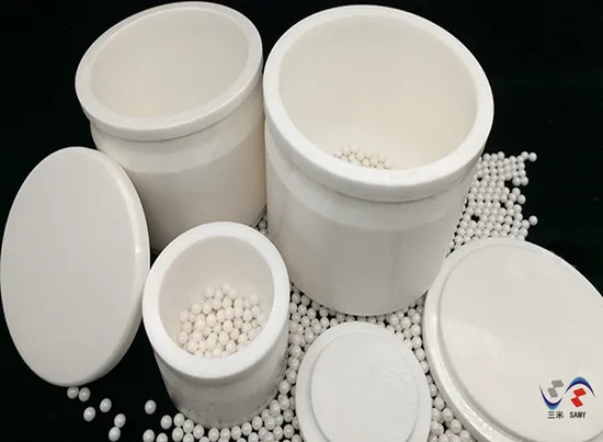 Hot Sale High Efficiency Ball Mill Polish Zirconia Grinding Jar