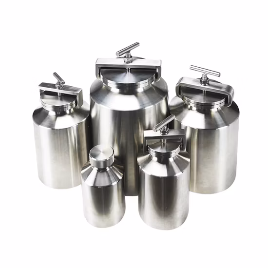 Drum Type Stainless Steel Large Capacity 5 L Wet Grinding Mill Jar